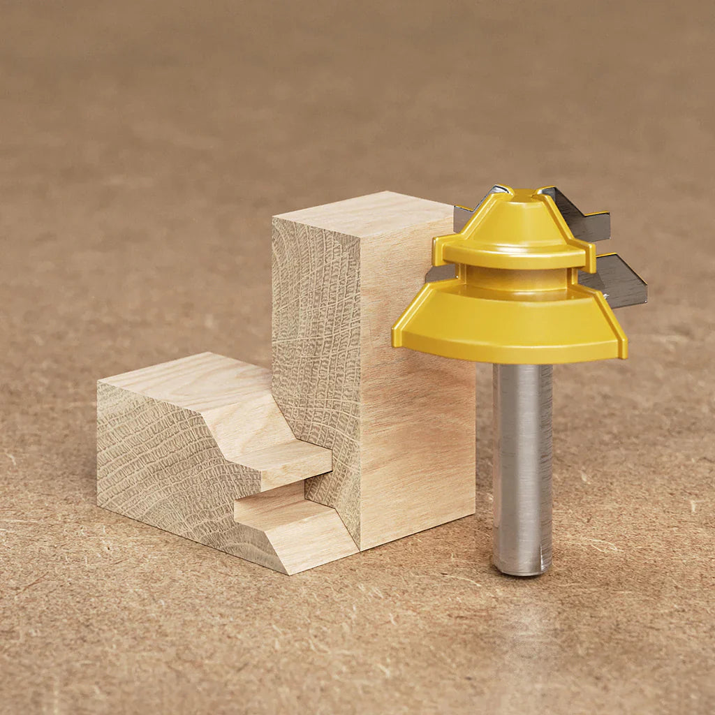 Last Day 70% OFF-45° Lock Miter Router Bit - 12.7mm (1/2") Shank