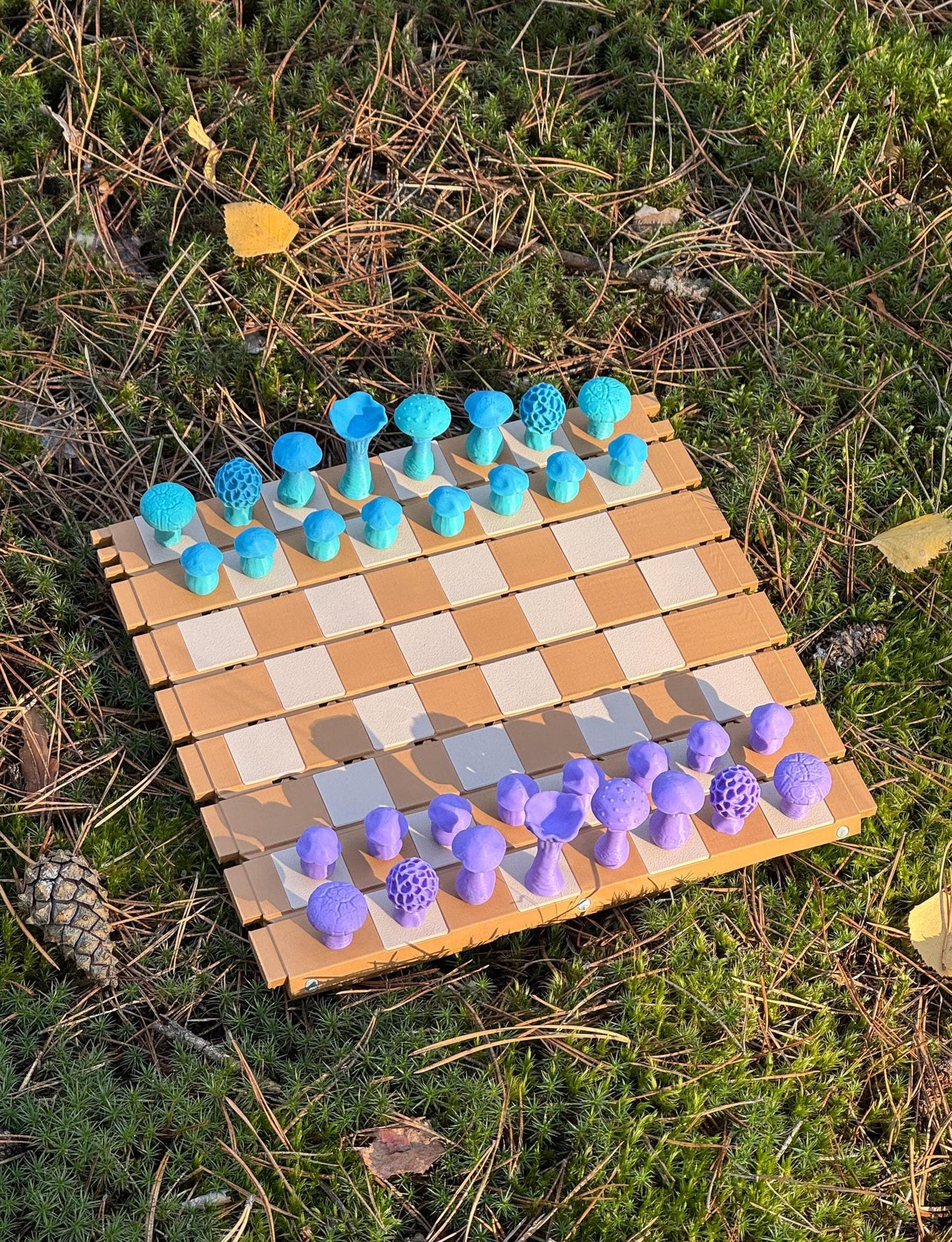 🍄 Magnetic Forest Mushroom Chess