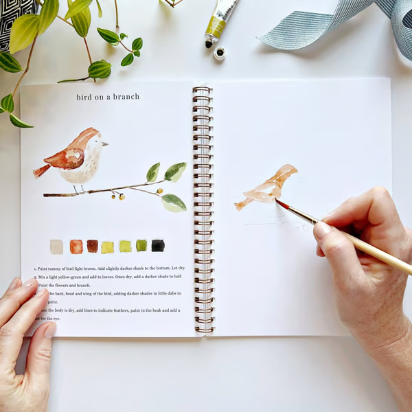 🖼️Suitable for beginners💕Watercolor painting book