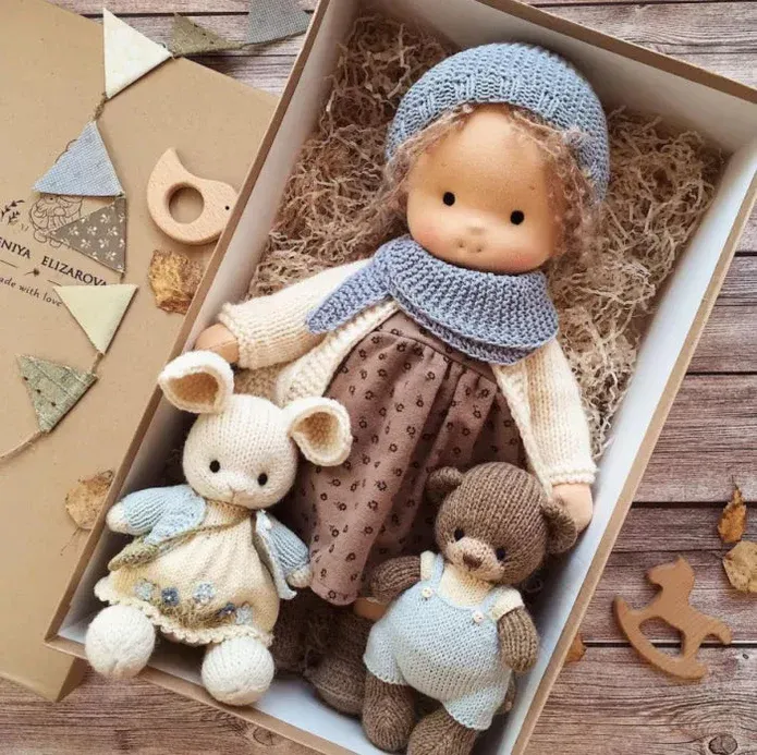 🎄Christmas 49%OFF!🔥The best gift for kids in winter 🎁 Handmade Waldorf Doll