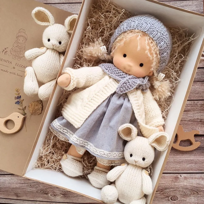 🎄Christmas 49%OFF!🔥The best gift for kids in winter 🎁 Handmade Waldorf Doll