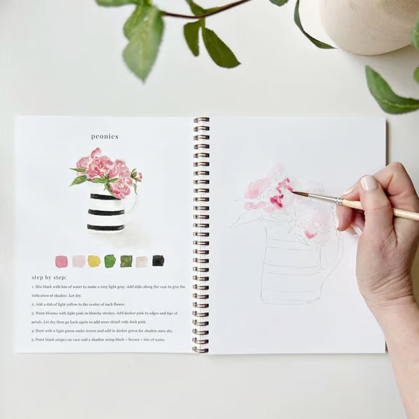 🖼️Suitable for beginners💕Watercolor painting book