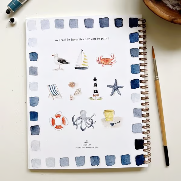 🖼️Suitable for beginners💕Watercolor painting book