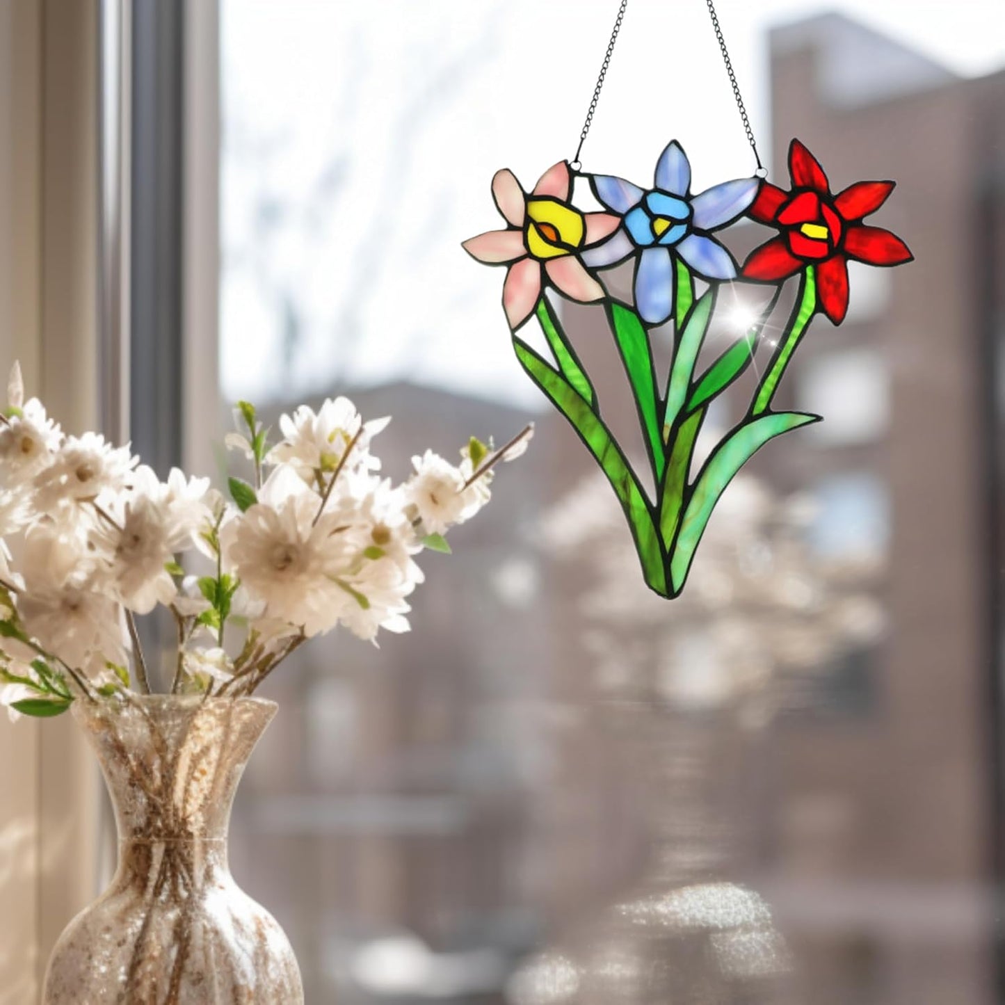 🌺Stained Suncatcher Hanging Decor