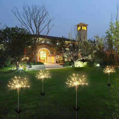 🔥LAST DAY 70% OFF🎁Waterproof Solar Garden Fireworks Lamp