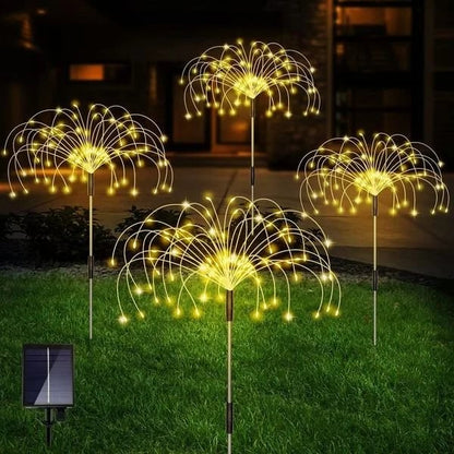 🔥LAST DAY 70% OFF🎁Waterproof Solar Garden Fireworks Lamp