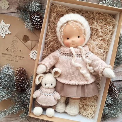 🎄Christmas 49%OFF!🔥The best gift for kids in winter 🎁 Handmade Waldorf Doll