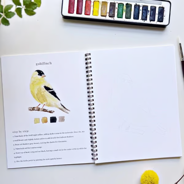 🖼️Suitable for beginners💕Watercolor painting book