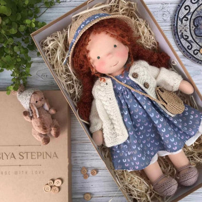 🎄Christmas 49%OFF!🔥The best gift for kids in winter 🎁 Handmade Waldorf Doll