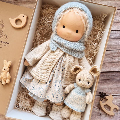 🎄Christmas 49%OFF!🔥The best gift for kids in winter 🎁 Handmade Waldorf Doll