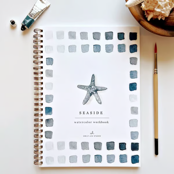 🖼️Suitable for beginners💕Watercolor painting book