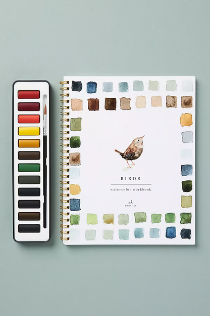 🖼️Suitable for beginners💕Watercolor painting book