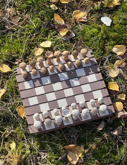 🍄 Magnetic Forest Mushroom Chess