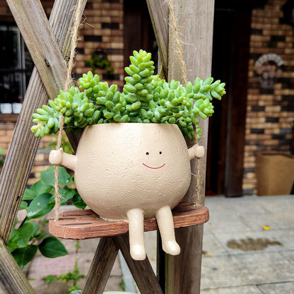 💐2025 New Year Sale 49% OFF🔥Smily Face Planter Pot☘️