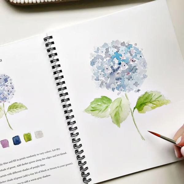 🖼️Suitable for beginners💕Watercolor painting book