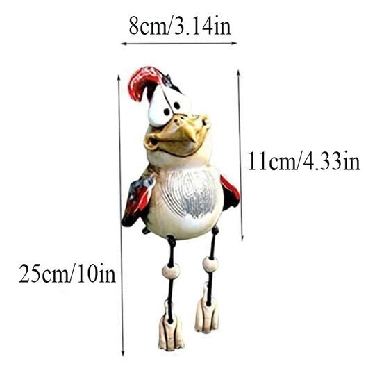 Chicken Farm Farm Decoration - Outdoor Garden Landscape Sculptures